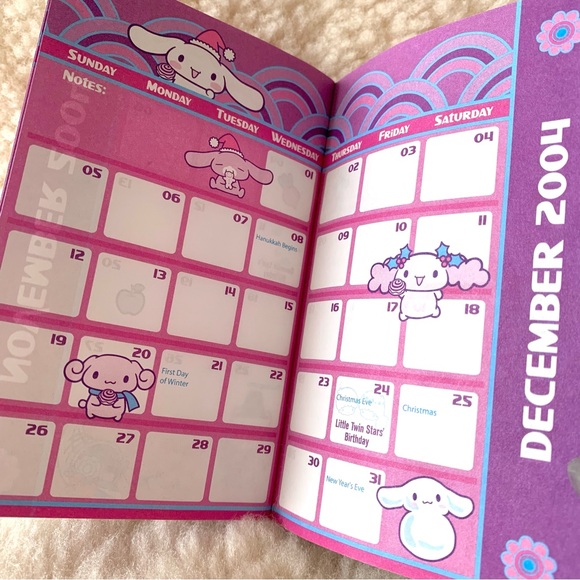 MOVING SALE❗️2004 Sanrio Datemate calendar/planner - Picture 4 of 9